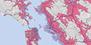 Areas of potential inundation